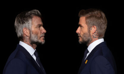 Digital Domain Ages David Beckham in Campaign Against Malaria